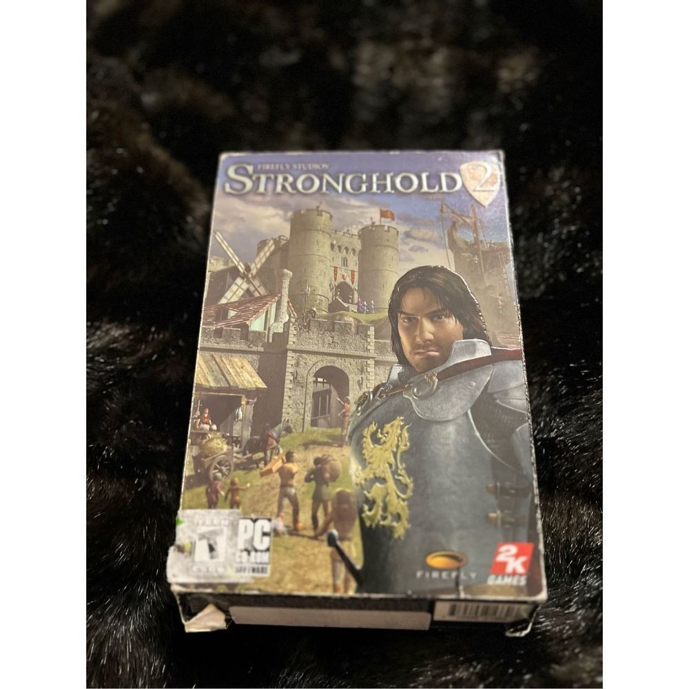 STRONGHOLD 2 PC Strategy Game Castle Sim Big Box Edition Discs & Manual Included